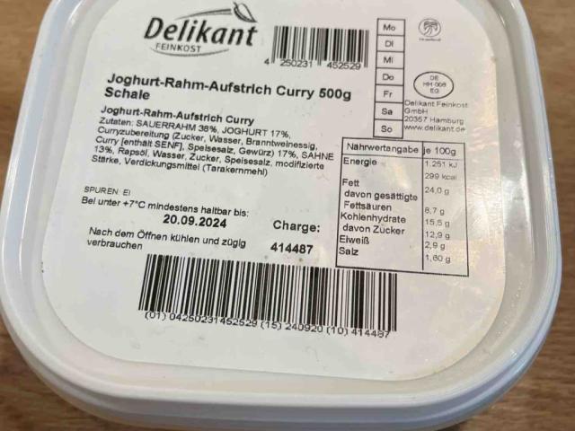 Johurt-Rahm-Aufstrich Curry von felix07940 | Hochgeladen von: felix07940