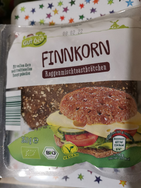 Finnkorn Toastbrötchen, Mit Roggen und Weizen von Panikhase | Hochgeladen von: Panikhase