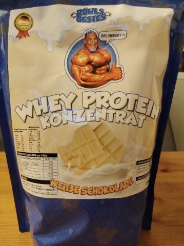 Whey Protein Konzentrat Weiße Schokolade von Mekugi | Hochgeladen von: Mekugi