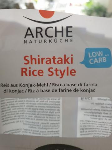 Shirataki Rice Style, Reis  aus Konjakmehl von mauTzi | Hochgeladen von: mauTzi