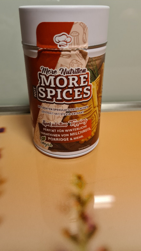 More not Spices Spekulatius Topping von Stephanie B. | Hochgeladen von: Stephanie B.