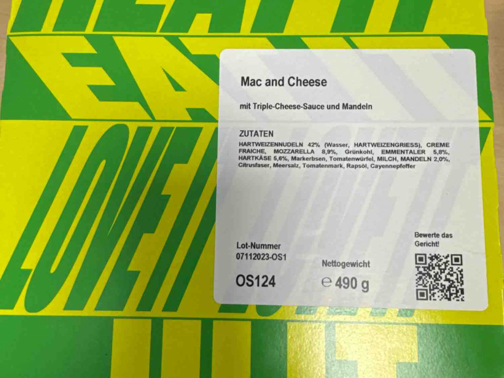 Mac and Cheese, mit Triple-Cheese-Sauce und Mandeln von itsDeko | Hochgeladen von: itsDeko