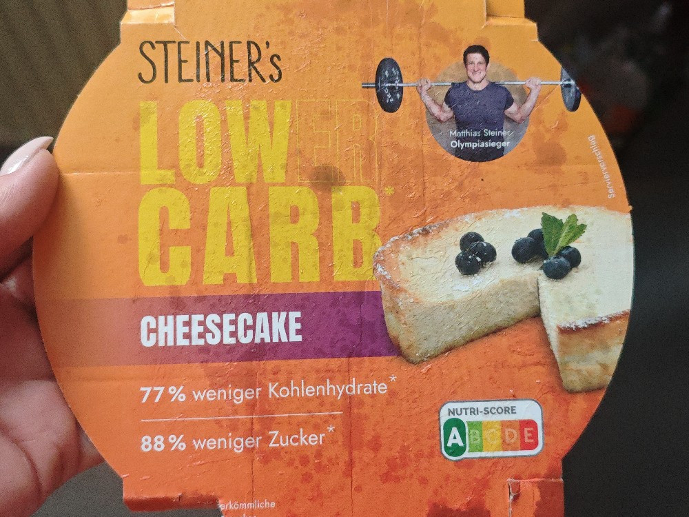 Steiners Low Carb Cheesecake, 77% weniger Kohlenhydrate von Cha | Hochgeladen von: Chant. y