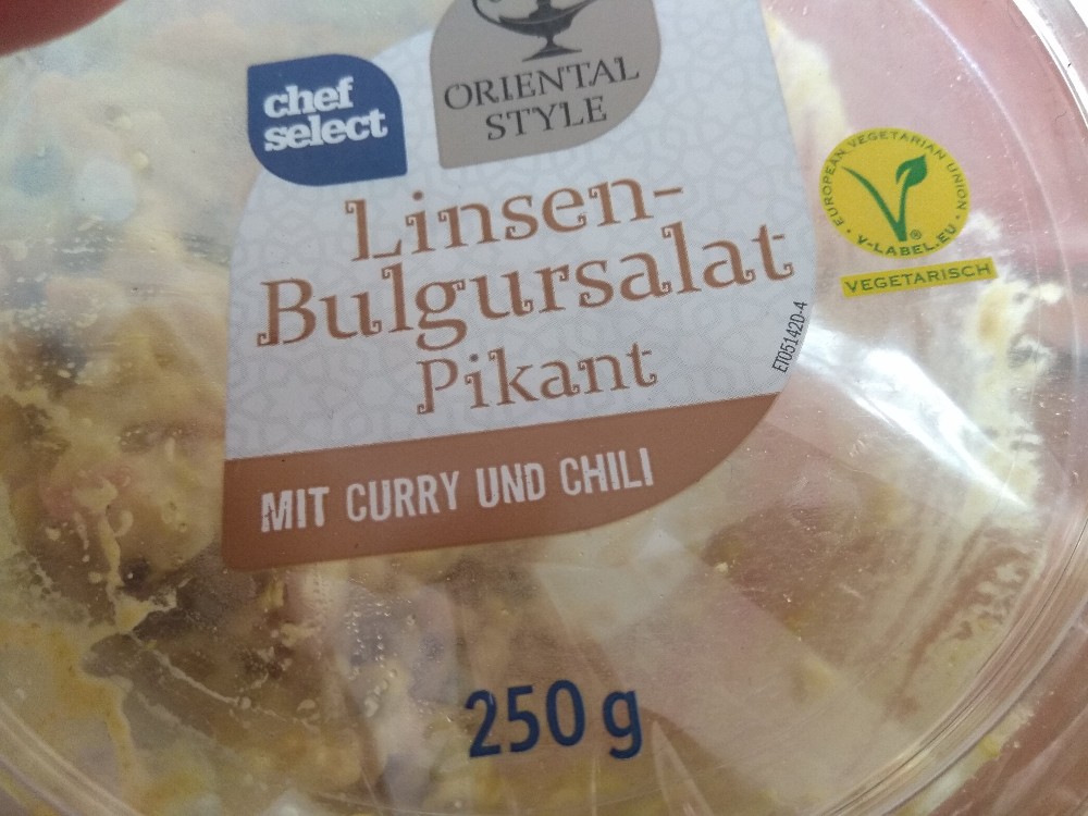 Linsen-Bulgur Salat, pikant mit Curry und Chili von heretobe | Hochgeladen von: heretobe