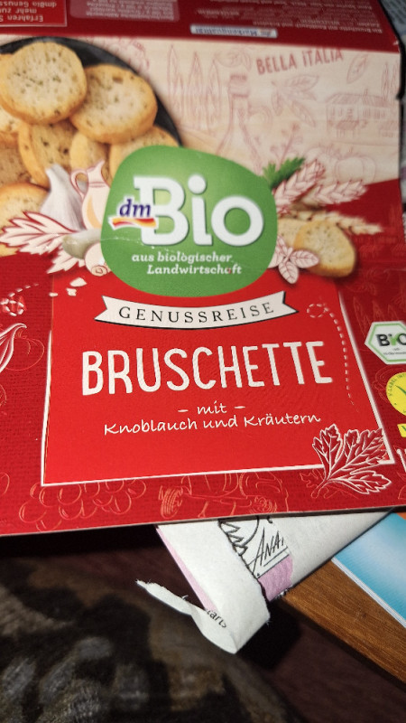 Bruschette, bio mit Knoblauch und Kräutern by EnKay | Hochgeladen von: EnKay