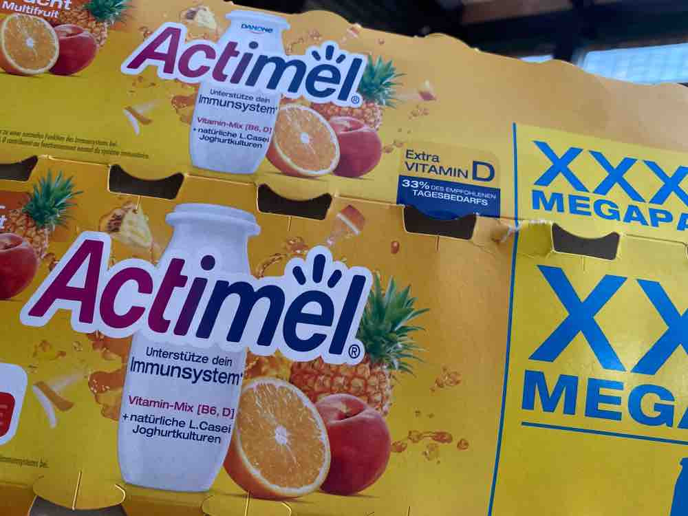 Actimel Multi Frucht, Joghurtdrink von JanaVtr | Hochgeladen von: JanaVtr