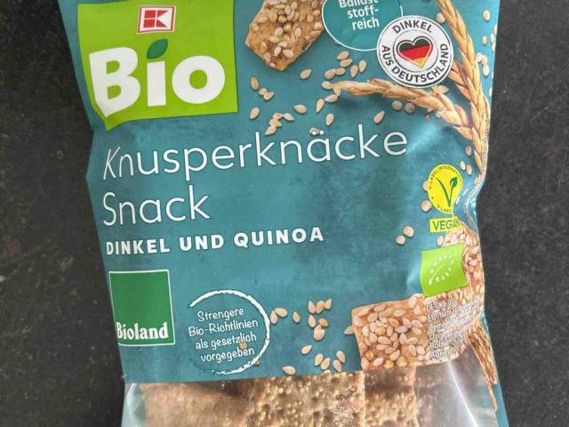 Knusperknäcke Snack, Dinkel und Quinoa von marenha | Hochgeladen von: marenha