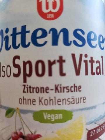 Wittenseer Iso Sport Vital Zitrone-Kirsche von Josephine Schoen | Hochgeladen von: Josephine Schoen