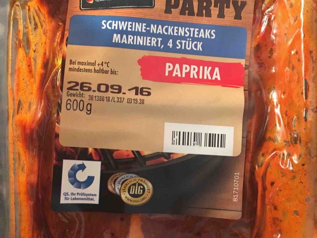 Schweine nackensteak, paprika  von bruenger | Hochgeladen von: bruenger