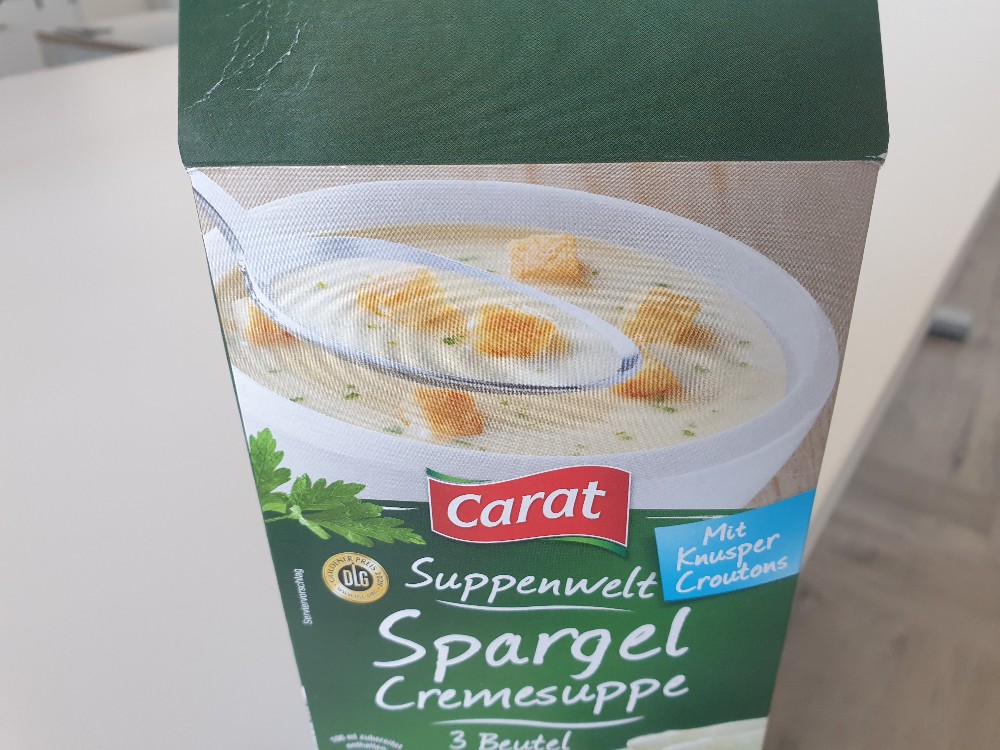 Spargel Cremesuppe mit Croutons von Fohlen | Hochgeladen von: Fohlen