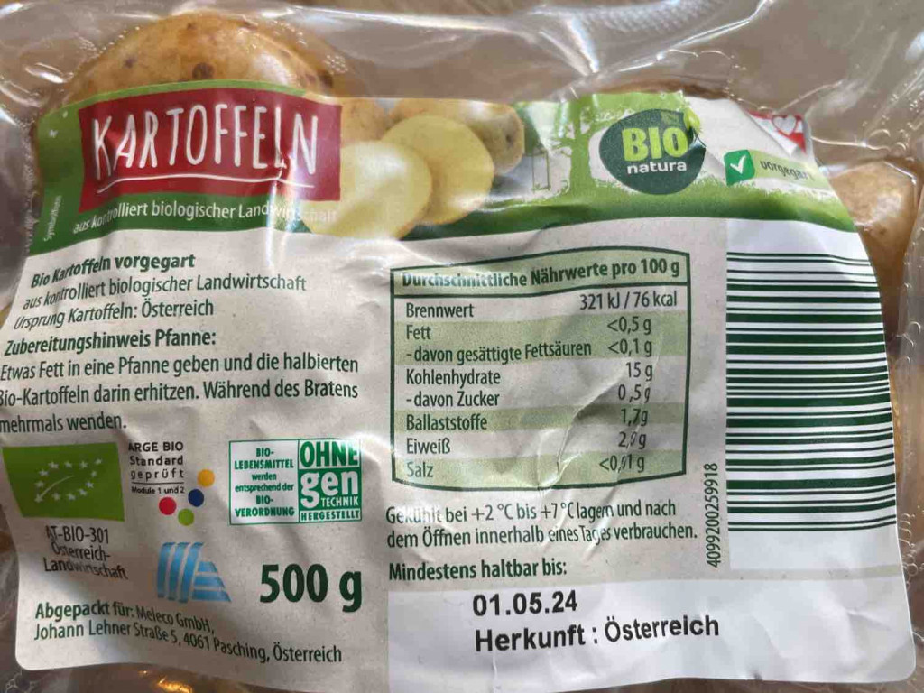 Bio Kartoffeln vorgegart von MV81 | Hochgeladen von: MV81