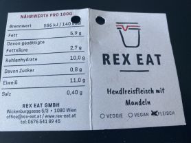 Rex Eat: Hendlreisfleisch mit Mandeln | Hochgeladen von: chriger
