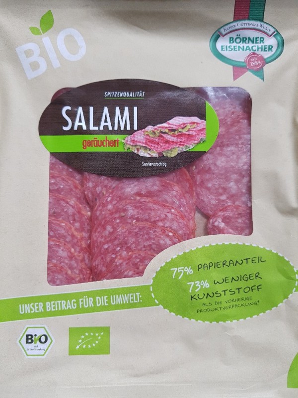 Salami, Bio geräuchert von Ezli72 | Hochgeladen von: Ezli72