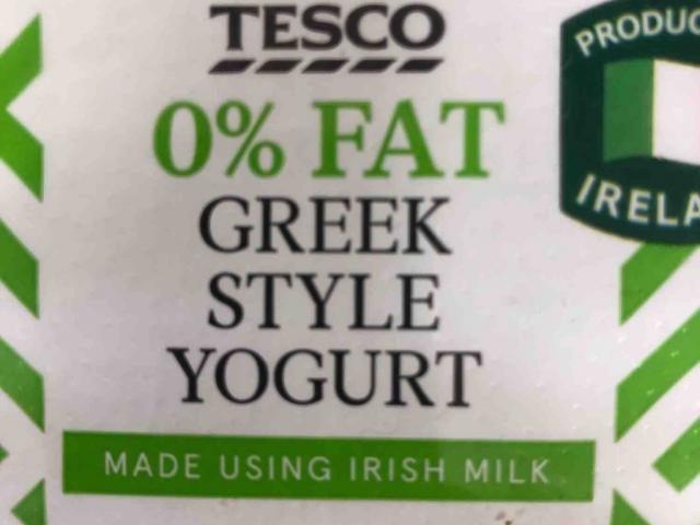 Tesco No Fat Greek Style Yogurt by Leopoldo | Uploaded by: Leopoldo