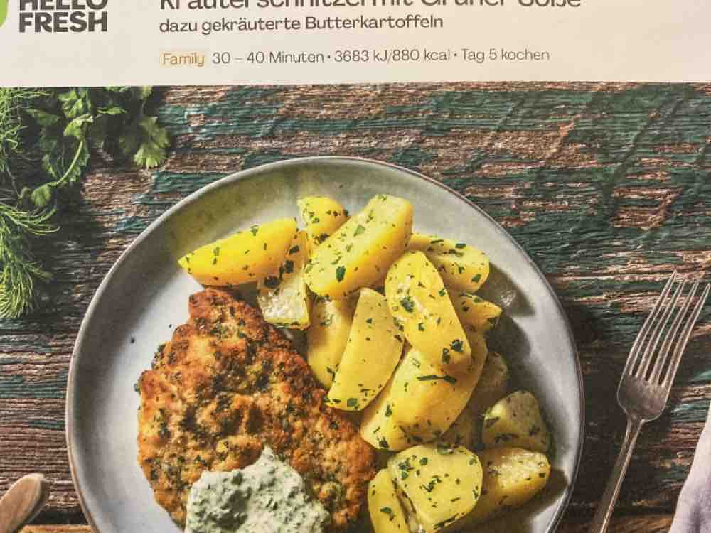 hello fresh kräuterschnitzel mit grüner sauce von Jannis1981 | Hochgeladen von: Jannis1981