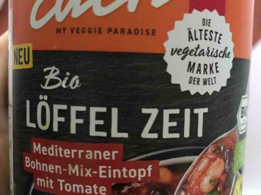 Bio Löffelzeit, Meditteraner Bohnen-Mix-Enitopf mit Tomaten von  | Hochgeladen von: alinaxbianca