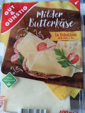 Gut & Günstig Milder Butterkäse, 1 Scheibe 40 Gramm von giif | Hochgeladen von: giiftii197