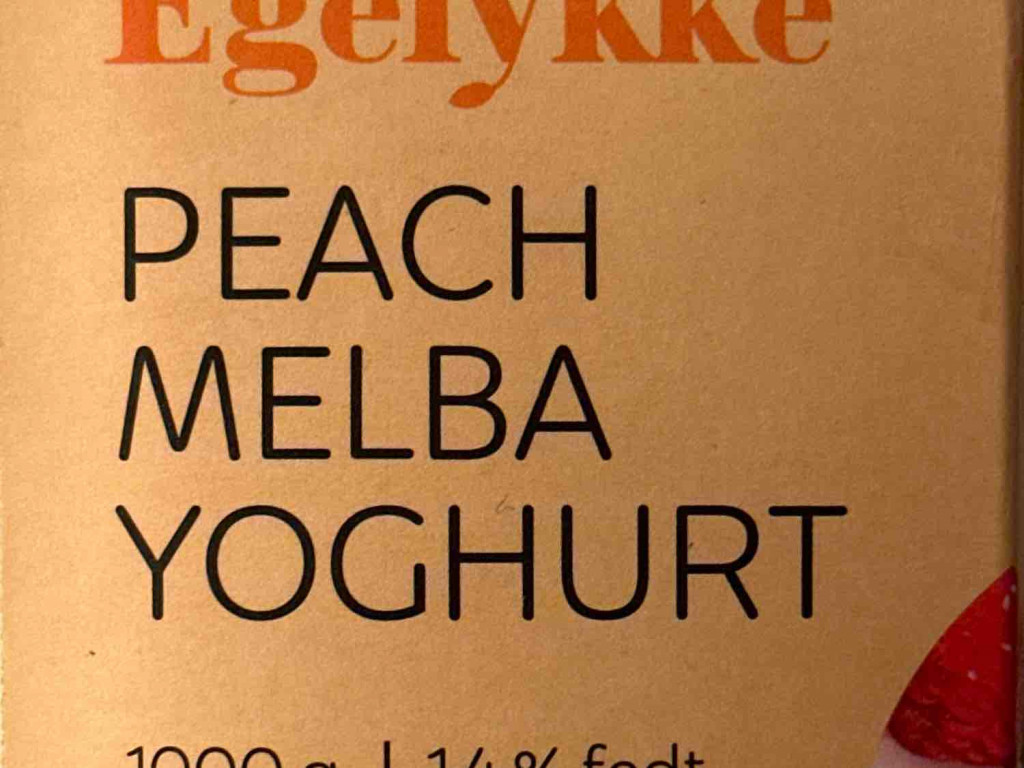 Egelykke Peach Melba Yoghurt, 1,4% fest von FlensburgerPilz | Hochgeladen von: FlensburgerPilz