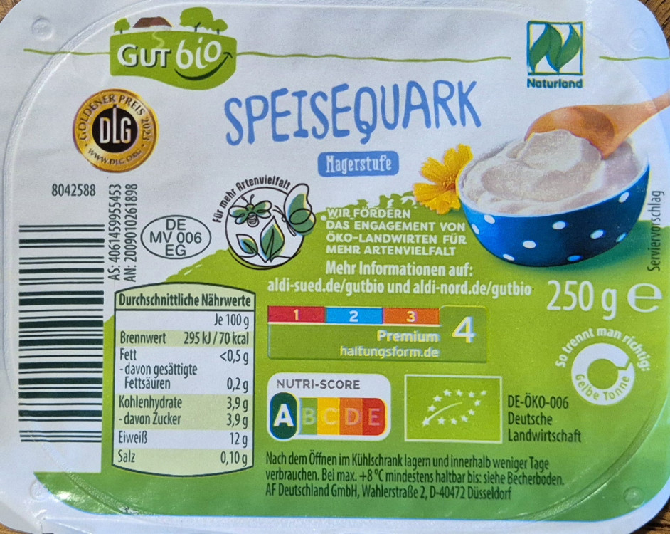 Speisequark  bio, Magerstufe von Torsten Bollen | Hochgeladen von: Torsten Bollen