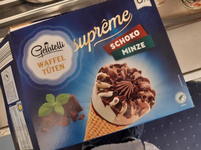 Schoko Minze, Waffel Tüte von Andemat | Hochgeladen von: Andemat