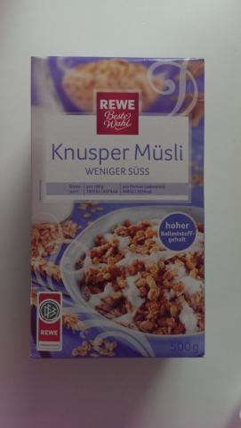 Knusper Müsli weniger süß | Hochgeladen von: ochrasy