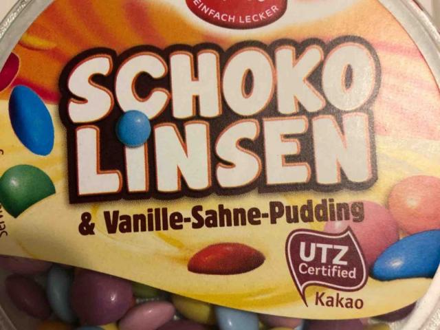 Schokolinsen und Vanille-Sahne-Pudding, Sahne von Biby | Hochgeladen von: Biby