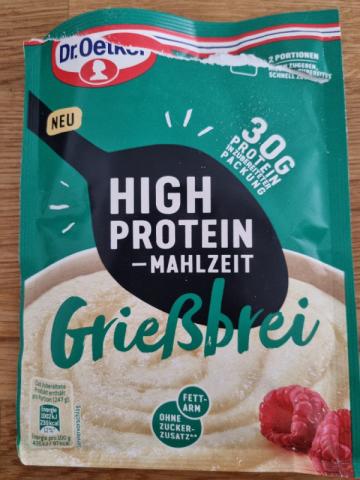 High Protein Grießbrei, Tüteninhalt ohne Milch von Luki | Hochgeladen von: Luki