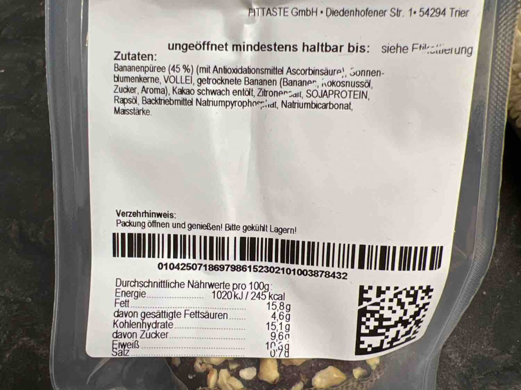 Fittaste Bananen-Schokoladenmuffin von itsDeko | Hochgeladen von: itsDeko