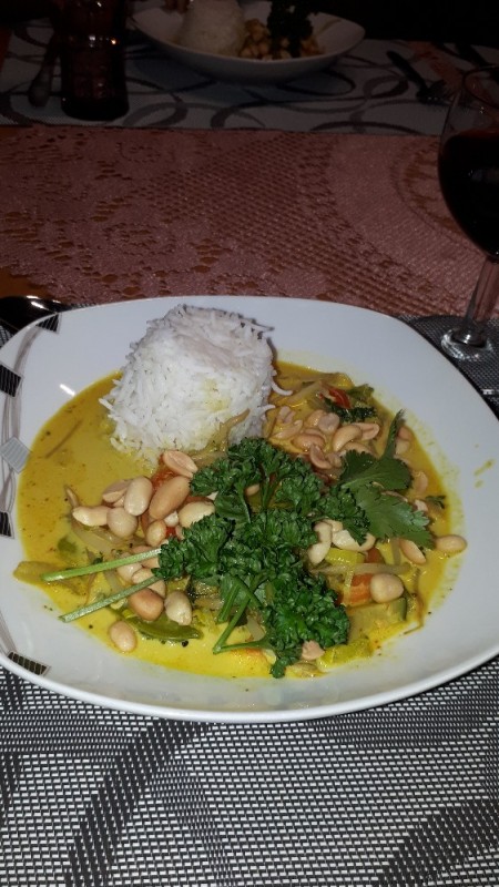 grünes Thaicurry mit Reis von Mao75 | Hochgeladen von: Mao75