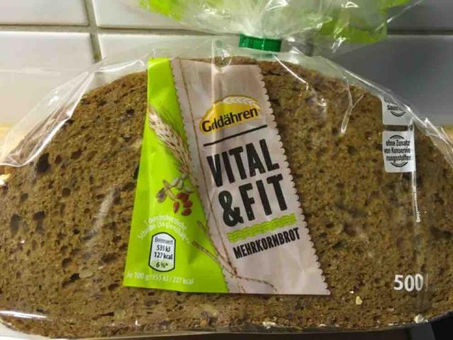 Vital & Fit Mehrkornbrot, 56g pro Scheibe von Shaolin23 | Hochgeladen von: Shaolin23