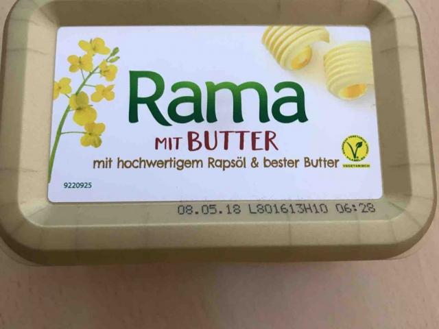 Rama mit Butter, mit Rapsöl  von danielaheinz373 | Hochgeladen von: danielaheinz373