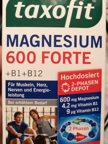 Magnesium 600 Forte, +B1 + B12 von LisaScz | Hochgeladen von: LisaScz