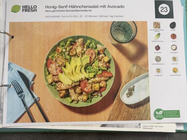 Honig Senf Hähnchensalat mit Avocado, Hello Fresh 23 von isabelx | Hochgeladen von: isabelxcv