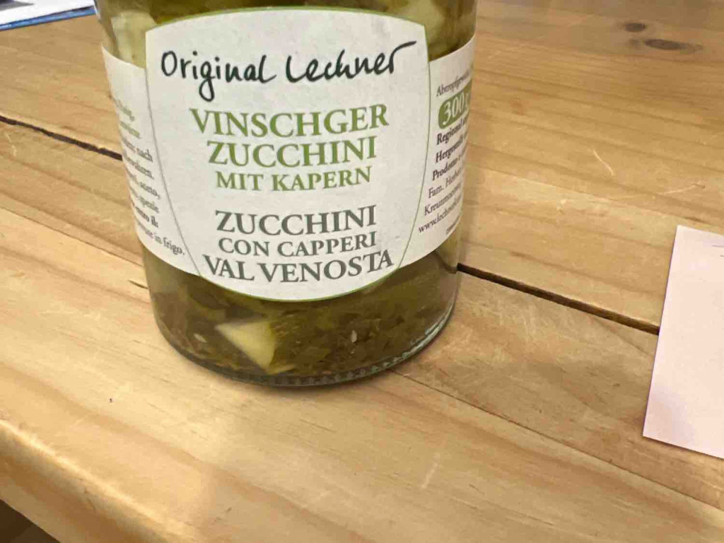 Vinschger Zucchini mit Kapern, Original Lechner von Chrissi2023 | Hochgeladen von: Chrissi2023