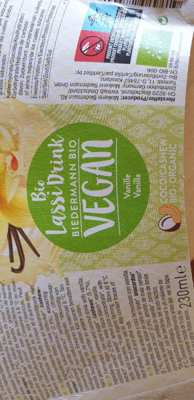 Bio Lassi Drink Vanille vegan, Vanille von Gillas | Hochgeladen von: Gillas