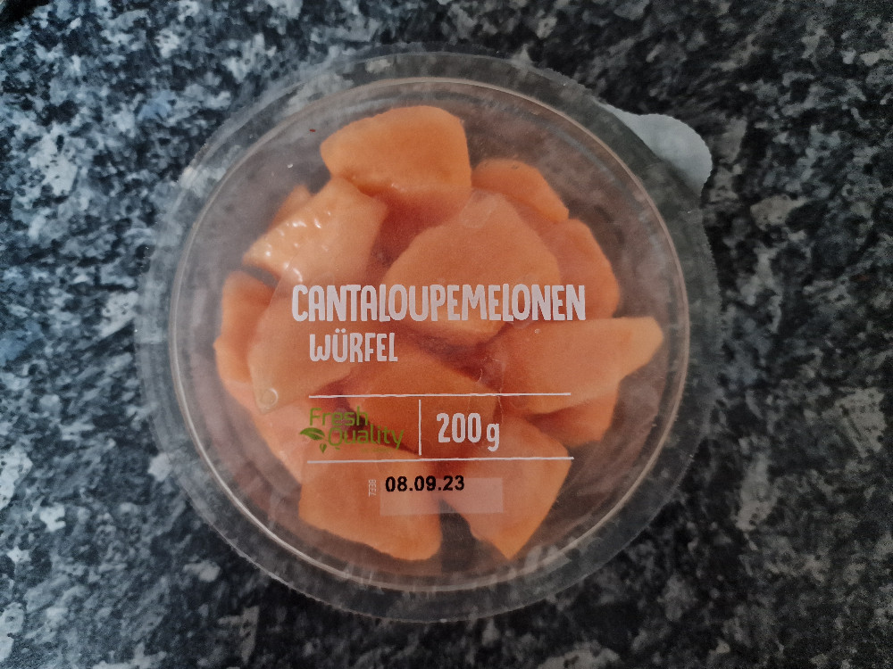 Cantaloupemelonen Würfel von MerlinK | Hochgeladen von: MerlinK