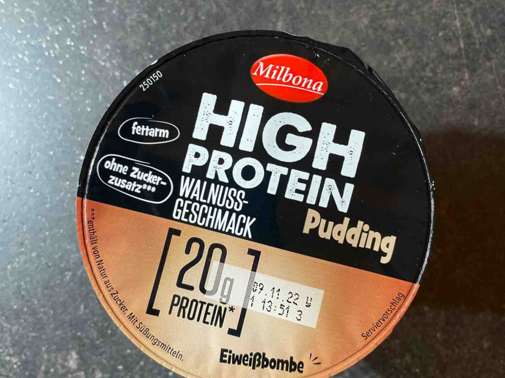 High Protein Pudding, Walnuss Geschmack von marenha | Hochgeladen von: marenha