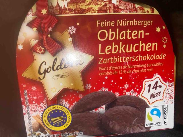 Feine Nürnberger Oblatwn-Lebkuchen, Zsrtbitterschokolsde von dor | Hochgeladen von: doradark