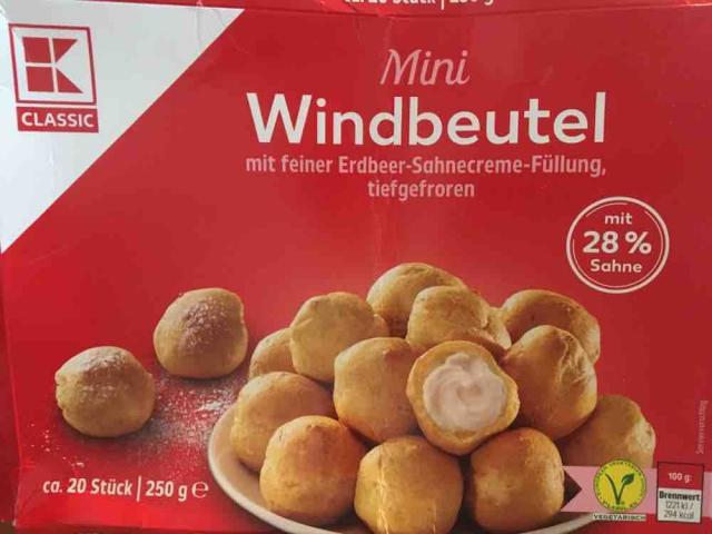 Mini Windbeutel (Erdbeerfüllung), mit 28% Sahne von JensWandel | Hochgeladen von: JensWandel
