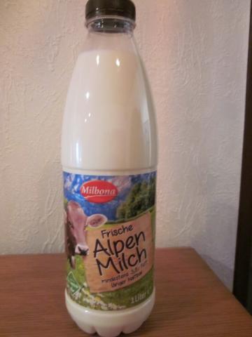 Frische Alpen Milch Milbona, Milch | Hochgeladen von: Socken