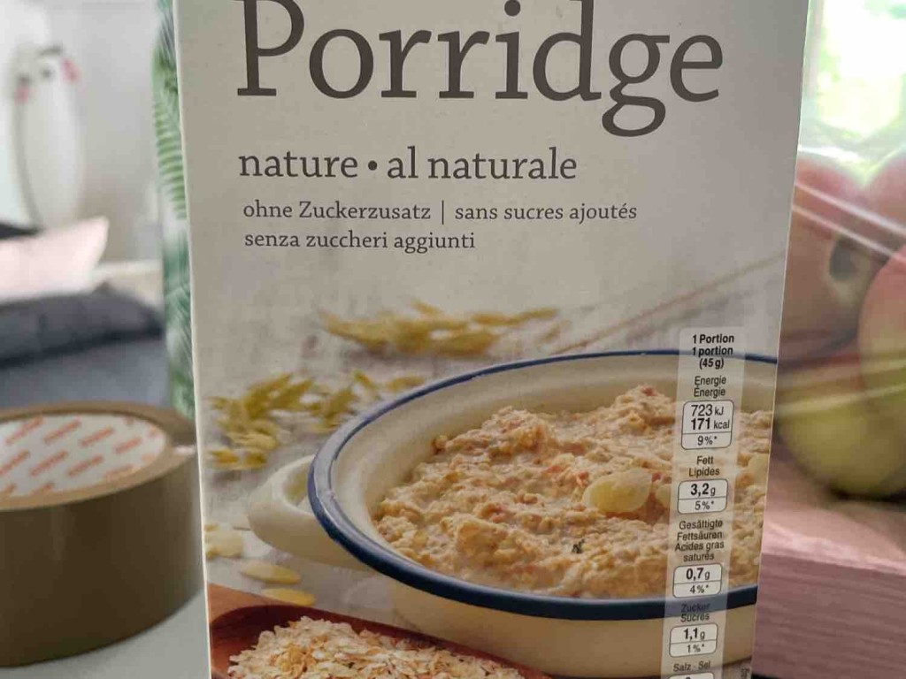 Porridge nature ohne Zuckerzusatz, leicht fruchtig von Salim1312 | Hochgeladen von: Salim1312