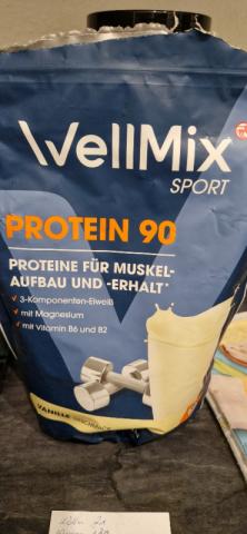 WellMix  Sport, Protein 90 Vanille von Kathiwf | Hochgeladen von: Kathiwf