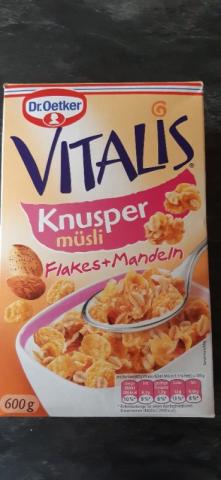 Vitalis Knuspermüsli, Flakes +Mandeln by kamplatz | Uploaded by: kamplatz