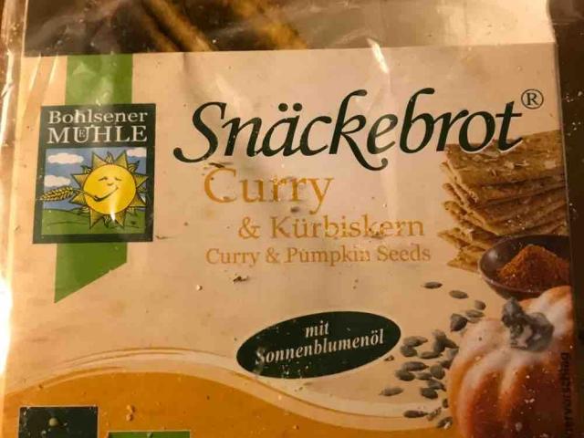 Snäckebrot, Curry & Kürbiskern von Soil3 | Hochgeladen von: Soil3