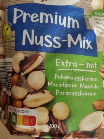Premium Nuss-Mix, Mit Pekan-, Macadamia-, Mandeln-und Paranusske | Hochgeladen von: haney