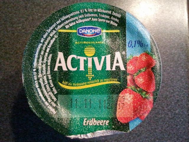 Activia, Erdbeer 0,1% | Hochgeladen von: huhn2