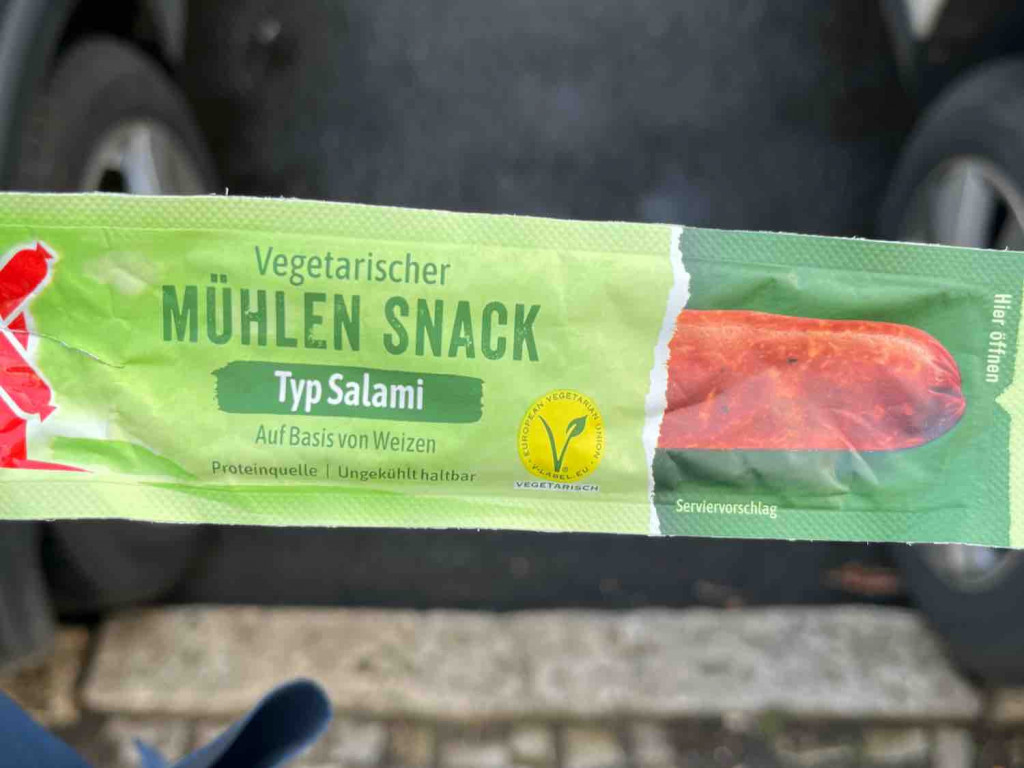 Vegetarischer Mühlen Snack Typ Salami von SaSarah | Hochgeladen von: SaSarah