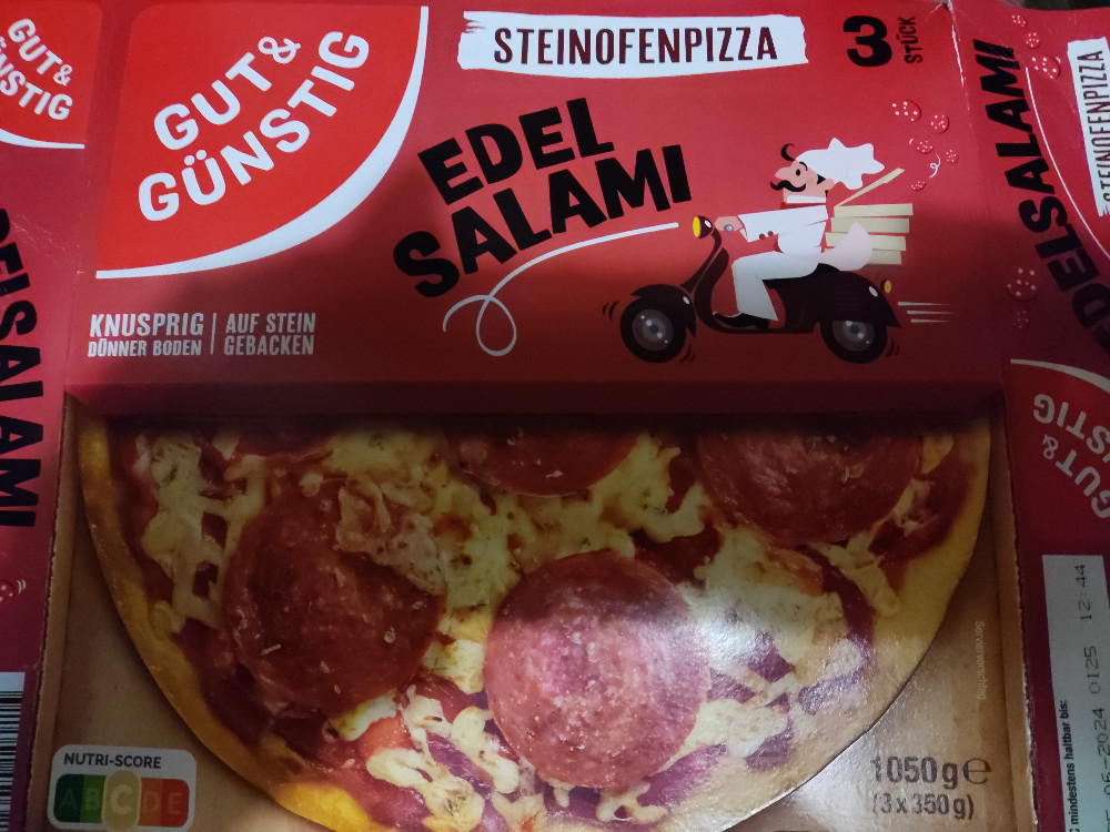 Pizza Edel Salami, Steinofenpizza Edel-Salami von snensx | Hochgeladen von: snensx