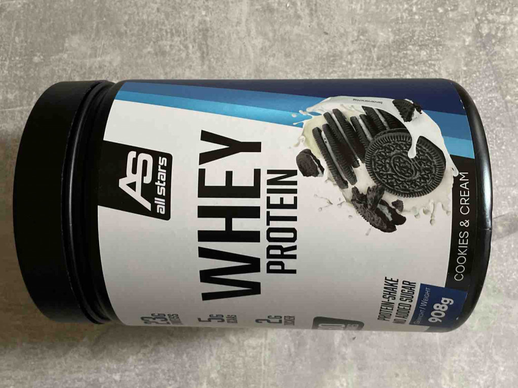 Whey Protein, Cookies and cream von Gargoyle | Hochgeladen von: Gargoyle