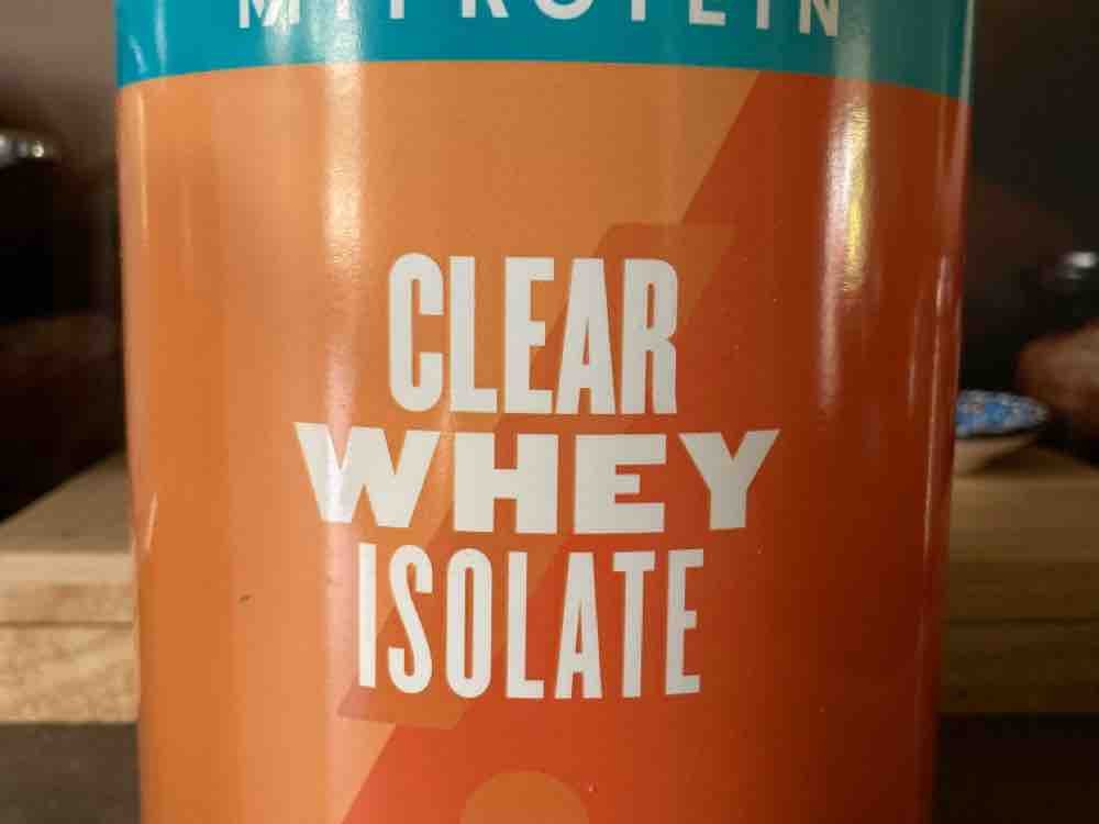 Clear Whey Isolate Orange Mango von TimotheusGuentuer | Hochgeladen von: TimotheusGuentuer